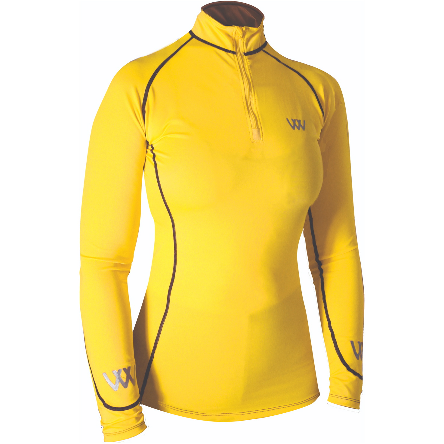 Woof Wear Performance Riding Shirt WA0001 - Sunshine Yellow